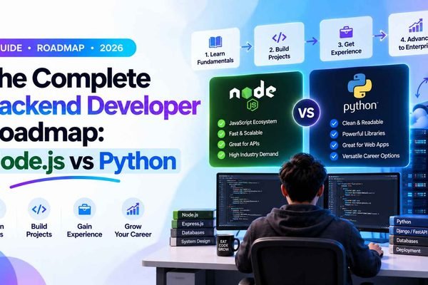 The Complete Backend Developer Roadmap: Node.js vs Python