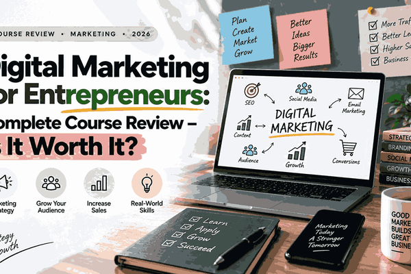 digital marketing for entrepreneurs complete course review