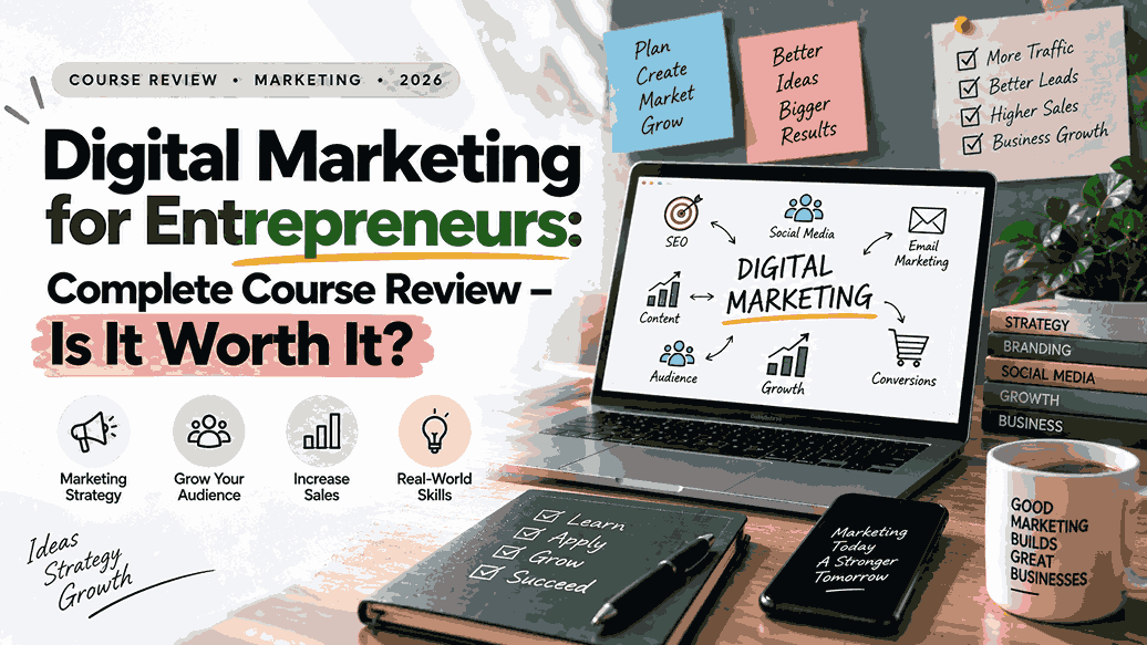 digital marketing for entrepreneurs complete course review